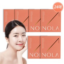 노라 포어 솔루션 콜라겐 마스크팩 6박스세트, 총24매