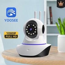 베이비모니터 무선 PTZ IP 돔 AI 휴머노이드 가정 보안 CCTV 베이비 Yoosee V380 2MP 1080P, 4.Carecam