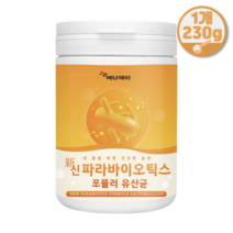 5세대 유산균 신파라바이오틱스 사균체 락토바실러스 플란타럼 열처리유산균 덱스트린 장내유익균 비타민미네랄, 1개*파우더형*230그램