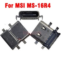MSI MS-16R4 C 타입 USB 잭용 노트북 DC 전원 잭 커넥터 소켓 교체 1-10 개, [02] 2PCS