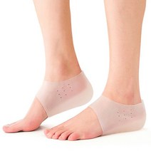 보이지 않는 높이 증가 깔창 바닥 실리콘 초탄성 하이트닝 힐 커버 하프 패드 남녀공용, [02] 2cm