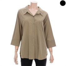 수스 GD01 칠부소매셔츠형블라우스 S223NBL853