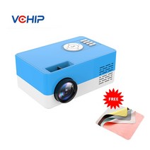 빈프로젝트 아이폰빔프로젝터 샤오미빔프로젝터 VCHIP J15 LED 미니 프로젝터 풀 HD 홈 지원 1080P TV USB, [02] Blue, [04] 영국 플매트 카펫 러그