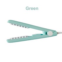 볼륨 고데기 미니 컬링 볼류마이징 헤어 세라믹 파마, Green_AU