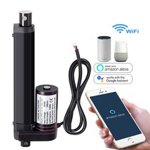 엑추에이터 직교로봇 액츄에이터 리니어모터 DC12V Wifi 선형 에큐레이터 모터 메탈 기어 전기 이동 거리 스트로크 50mm 100mm 150mm 200mm 250mm 30W 2, Stroke 100mm, 100N 60mm s