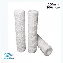ForU216 500mm 100m 25개 생활용품 바운드필터 욕실보수용품 녹물제거필터, 상세페이지 참조