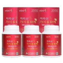 지리산홍화인 가시홍화씨 가루, 250g, 3개