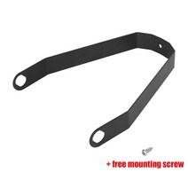 전동킥보드부품 전동킥보드배터리 나인봇 맥스 G30 G30D 용 리어 펜더 서포트 브래킷 전동 스쿠터 머드 가드 수정 알루미늄 합금 액세서리, 블랙