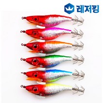 백갑 삐까뻔쩍 레이저 왕눈이에기 갑오징어낚시, 레드헤드 오렌지