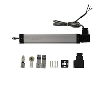 리니어센서 선형 전자식 고정밀 사출기 변위 포지셔닝, 전압 0-10v, LWF-130mm