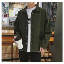 남성 트러커 자켓 2컬러 1P 데일리 남자 박시핏 봄 nPm 점퍼 재킷