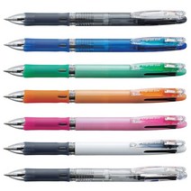 제브라/클립온 슬림4색 0.7mm, 파스텔오렌지