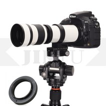 입문용천체만원경 천문 고성능 고배율 astronomical telescope jintu 화이트 420-800mm f8.3-f16 수동 초점 망원 줌 렌즈 망원경 + t2 캐논, 협동사, 정경
