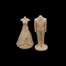 신랑 신부 수제몰드(3D_2구)