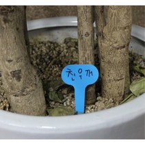 화분 라벨 이름 푯말 네임택 메모 꽂이 네임표 꽃 데코소품 주말농장 모종