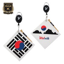 볼빅 애국심 오토릴 골프타올 (태극기 독도 선택), 태극기