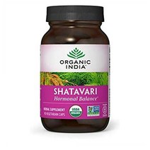 Organic India Shatavari Balance Hormones 오가닉 인디아 샤타바리 식물성캡슐 90정, 1개, 90 식물성 캡슐