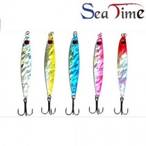 지그 미끼 바다 삼치 송어 메탈 낚시 루어 농어, 30g_블루