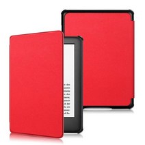 이북리더기 ebook 전자책 뷰어 타블렛 태블릿 울트라 슬림 킨들 케이스 패션 PU 가죽 eBook 리더 8/10th Ge, 09 red, 02 For Kindle 4