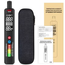 복합가스 측정기 가스 농도 산소 일산화탄소 공기질 경보기 누출 감지기 온도 증폭기 습도, x4a, 1개