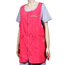 복지센터 봉사활동 조끼앞치마 서빙용 미용앞치마 꽂꽂이 오염방지 미용실 꽃집 꽃집, one size/free 네이비