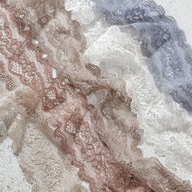 라이트앤 레이스 배경천 5.5x50cm 인스타 화장품 네일, 레이스 5.5x50cm 화이트