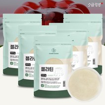 소금공방 젤라틴 가루 분말 500g, 5팩