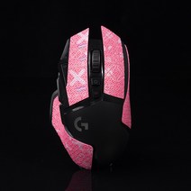 Topsky 마우스 스티커 Btl 땀 흡수 스티커 Logitech G502 영웅 Se 펑크 마우스 미끄럼 방지 스티커 유선 무선, 로터스 컬러, 하나