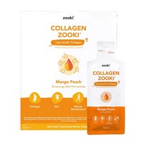 YourZooki Collagen Zooki 유얼주키 콜라겐 주키 망고 15ml 14개입, 1개