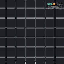 타일시트지 보닥타일 빅스퀘어 다크그레이 부엌타일 친환경 셀프 욕실 포세린 접착식 아트월, 빅스퀘어 다크그레이(BSW02), 1장(25x25cm)