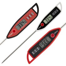디지털 온도계 표준 탐침 온도계 TP-300+ 탐침온도계 조리용온도계 디지털온도계 전자온도계, TP-300+ 레드, 본상품선택