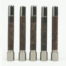 [삼촌네도장] 벽조목 만년도장 결재인 단면 양면, 양면-십장생, 전서체, 검정