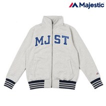 [마제스틱] ML183UCAZT001 MJST 로고 스웨트 집업, 제품:마제스틱 ML183UCAZT001 집업 / 사이즈:(100)