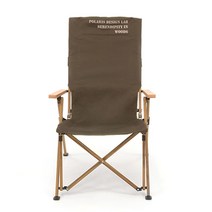 폴라리스 실렌티움 더뉴 4단 각도조절 캠핑 롱 릴렉스 체어, 01실렌티움 더뉴-카키, 1개