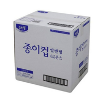 크린랲 위생 종이컵 일반형, 500개입, 6개