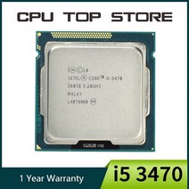 인텔-코어 i5 3470 LGA 1155 프로세서 3.20GHz 5GT/s 6MB L3 소켓 쿼드 코어 CPU
