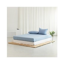 [홈바이템퍼] 오슬로 오가닉 순면 매트커버 슈퍼싱글 (색상선택)