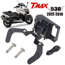 윈드 스크린 브래킷 마운트 스마트폰 GPS 홀더 야마하 TMAX 530 2012-2016 2015, 01 A