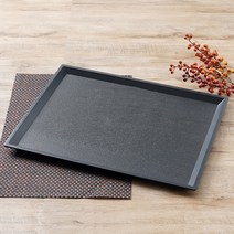 일식 논슬립 쟁반 블랙 대 카페 혼밥 업소용 식당 서빙 플라스틱 멜라민 트레이, 선택19-서경칠기 블랙 논슬립쟁반 대