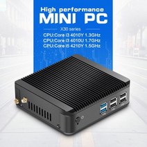 산업용 컴퓨터 INDUSTRIAL MINI PC X30 I5-4210y Fanless 베어본