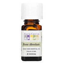 아우라카시아 퓨어 100 에센셜 오일 로즈 앱솔루트 진한 장미 향 3.7ml