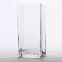 이케아 렉탕엘 꽃병 유리 22 cm