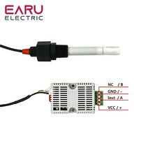 EC 트랜스미터 EC 센서 TDS 전도도 센서 모듈 4-20mA 0-5V 0-10V RS485 아날로그 전압 출력 수질 감지, 07 0-10V 0-2000ppm
