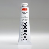 골든 아크릴물감 H.B 60ml S8 Pyrrole Red Light