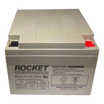 세방전지 로켓트배터리 ES24-12 12V24AH 축전지 전동완구-72394EA, CR_ 1, CR_ 본상품선택