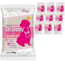 닥터도비 이지 투 다이제스트 장건강 애견사료, 100g, 10개