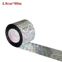 비둘기퇴치망 버드 스파이크 야생 동물 퇴치기새공포 테이프 비둘기 구충제 디자인 양면 반사 방지 조류 허, 06 4.8cm x 80m