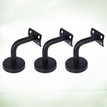 계단난간 야외 난간 계단 레일 브래킷 선반 스테인레스 스틸 데크 하드웨어 벽 장착 3 개, 01 Picture 1