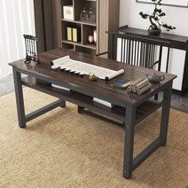 미디테이블 책상위 수납장 컴퓨터 녹음 키보드 책상 미디 건반 미디용책상 트레이 악기, 블랙+다크브라운