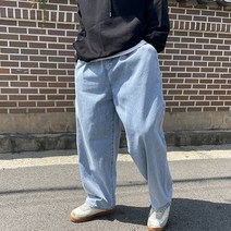 빅 보이핏! 이염없는 밴딩 데님팬츠